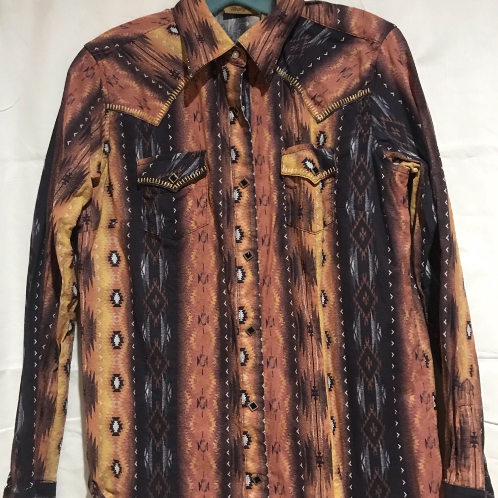 Wrangler Aztec Rodeo shirt